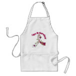 Head Neck Cancer I Am A Survivor aprons
