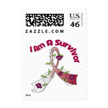 Head Neck Cancer I Am A Survivor Stamps