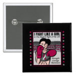 Head Neck Cancer I Fight Like A Girl Battle buttons