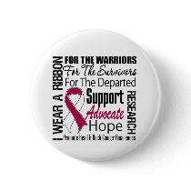 Head Neck Cancer I Wear a Ribbon TRIBUTE buttons
