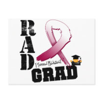 Head Neck Cancer Radiation Therapy RAD Grad Post Cards