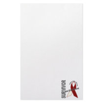 HEAD NECK CANCER Survivor 1 Stationery Paper