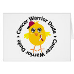 Head Neck Cancer Warrior Dude Greeting Card
