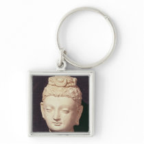 Head of a Buddha, Greco-Buddhist style Keychains