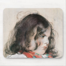 Head of a Child Mousepads
