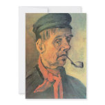 Head of a farmer with a clay pipe by van Gogh Announcements