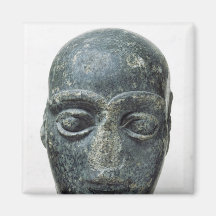 Head of a man refrigerator magnets