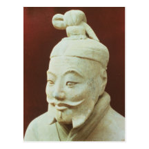 Head of a warrior, Terracotta Army Post Cards
