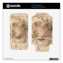 Head of a woman by Paul Rubens Skin For HTC Desire S