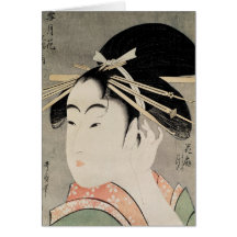 Head of a Woman Cards