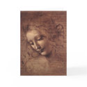 Head of a Young Woman with Tousled Hair cards