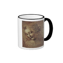 Head of a Young Woman with Tousled Hair or, Leda Coffee Mug