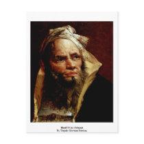 Head Of An Oriental By Tiepolo Giovanni Battista Post Card