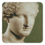 Head of Artemis Square Sticker