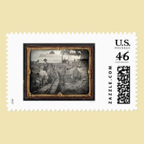 Head of Auburn Ravine, 1852 by Joseph Blaney Stark stamps