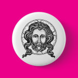 Head of Christ Button