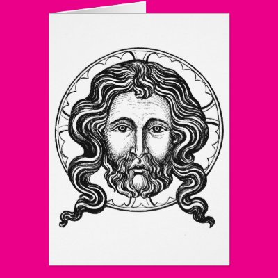 Head of Christ Card Zazzle_card