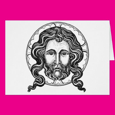Head of Christ Greeting Cards Zazzle_card Head of Christ Greeting Cards Zazzle_card
