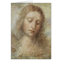 Head of Christ Card