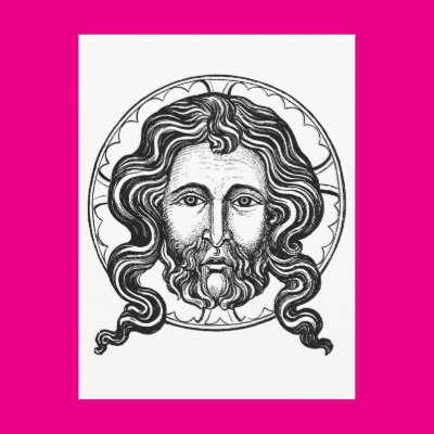 Head of Christ Post Cards Zazzle_postcard Head of Christ Post Cards Zazzle_postcard