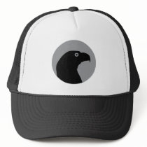Head of eagle in circle - cap hats
