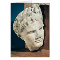 Head of Emperor Augustus  27-17 BC Greeting Cards