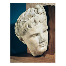 Head of Emperor Augustus  27-17 BC Postcards