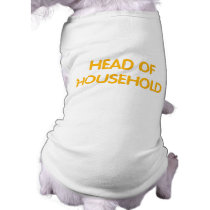 Head of Household pet clothing by pixelholic Head of Household pet clothing