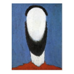 Head of Peasant by Kazimir Malevich Postcard