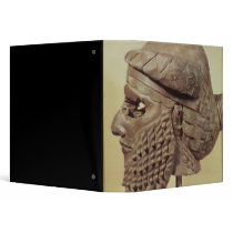 Head of Sargon I  2400-2200 BC Vinyl Binders
