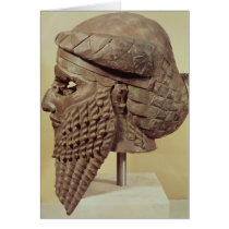 Head of Sargon I  2400-2200 BC Cards