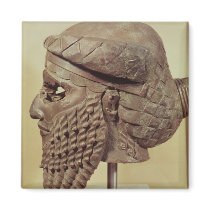 Head of Sargon I  2400-2200 BC Fridge Magnet