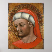 Head of St. Cosmas Poster
