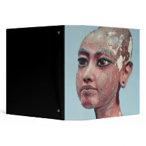 Head of the child king Tutankhamun emerging Binder