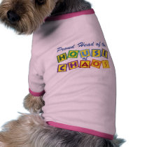 Head of the House of Chaos pet clothing by Sensato Head of the House of Chaos pet clothing