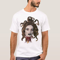 Head of the Hydra Medusa(front) t-shirts