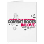 Head over Combat Boots Card
