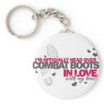 Head over Combat Boots Key Chain