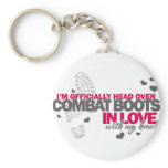 Head over Combat Boots Key Chain