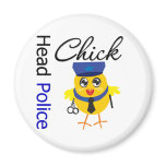 Head Police Chick magnets