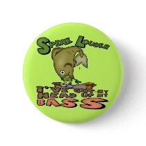 Head Up My Bass Fishing T-shirts and Gifts buttons by sagart1952 Head Up My Bass Fishing T-shirts and Gifts buttons