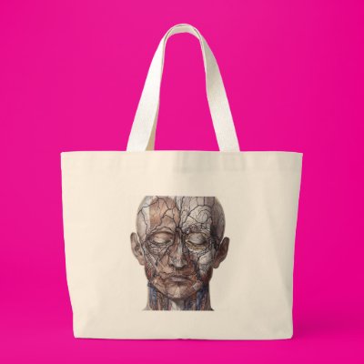 Head Veins and Muscles Bag Zazzle_bag