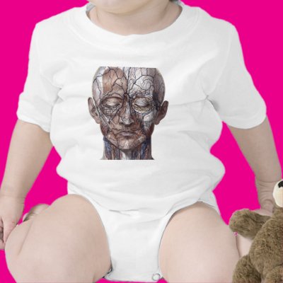 Head Veins and Muscles Tee Shirts Zazzle_shirt