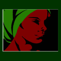 Head Wrap 3 (Paint.net) postcards