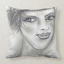 Headband Deco Girl Pillow