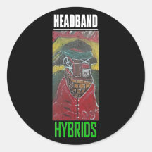 HEADBAND HYBRIDS STICKER