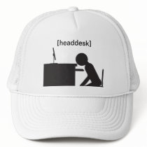 headdesk (reverse) hat