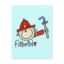 headfiremanmale postcards by stick_figures headfiremanmale postcards