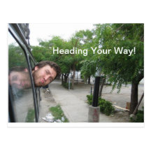 Heading Your Way! Post Cards