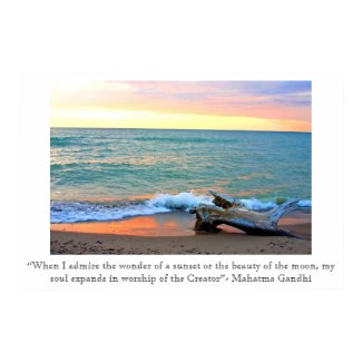 Headlands Sunset print